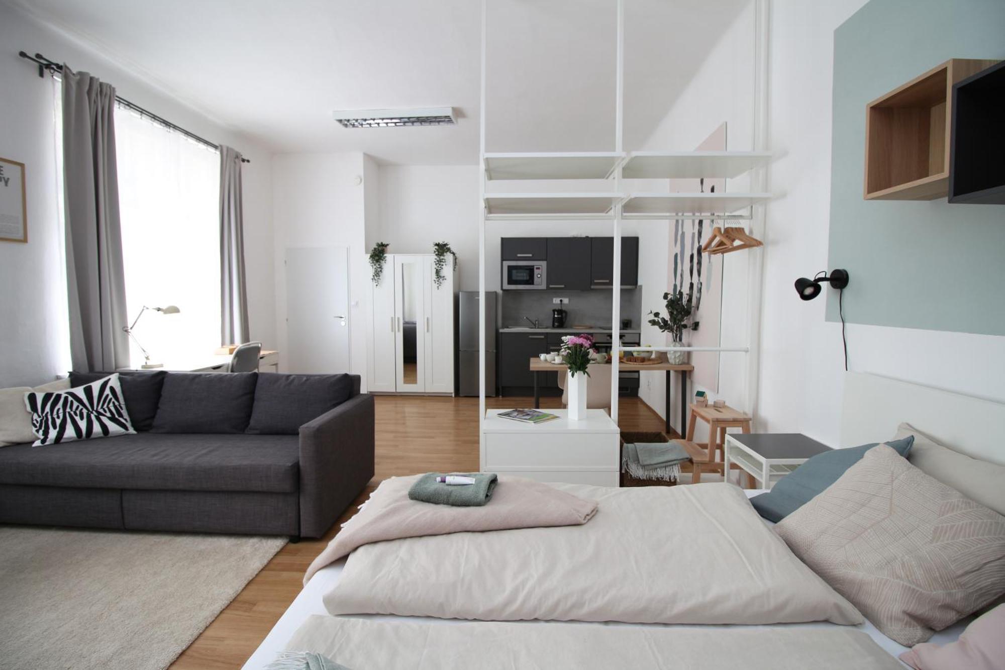 7 NIGHTS Apartments Dominikánské n. Brno Exteriér fotografie