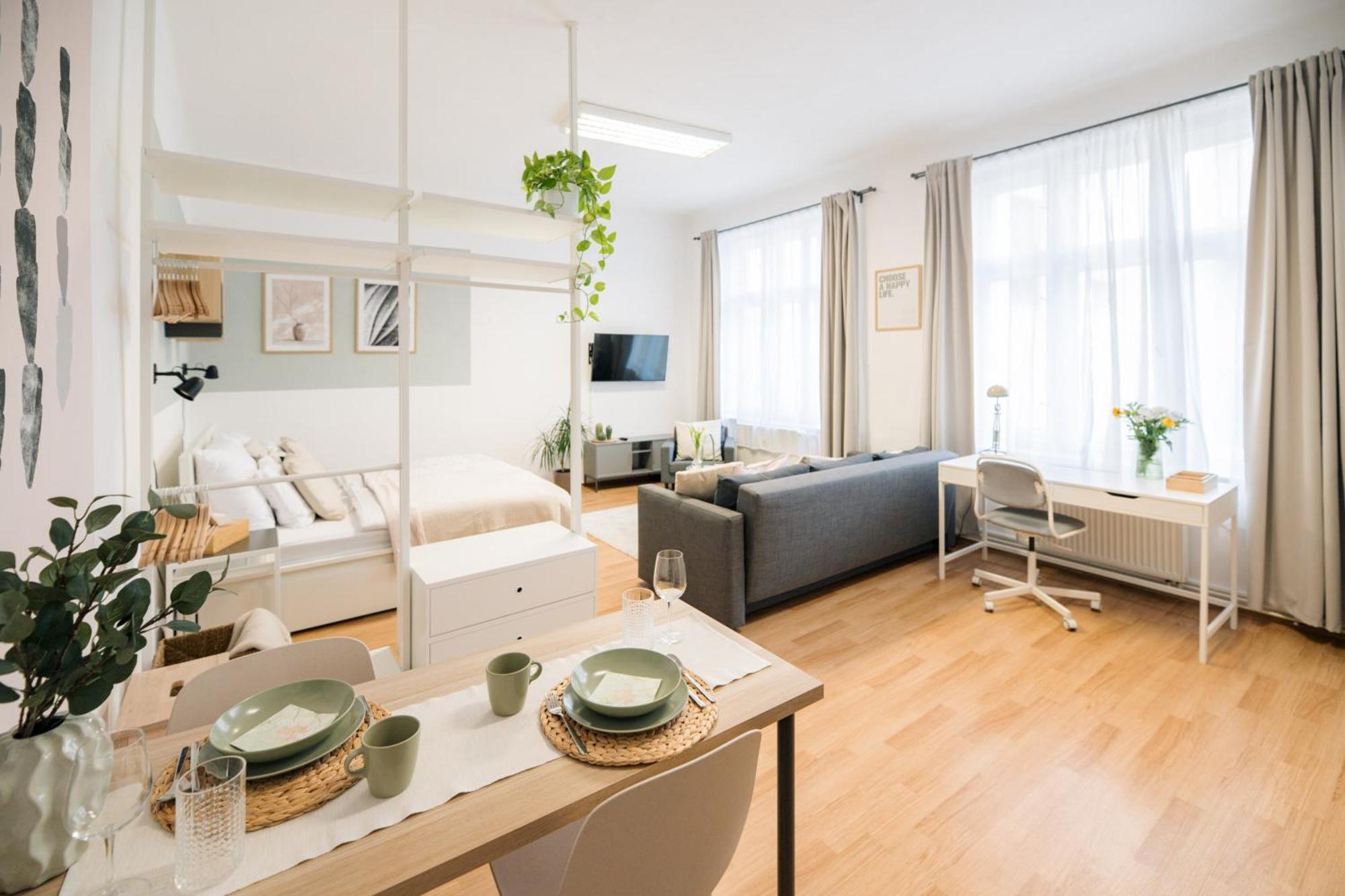 7 NIGHTS Apartments Dominikánské n. Brno Exteriér fotografie